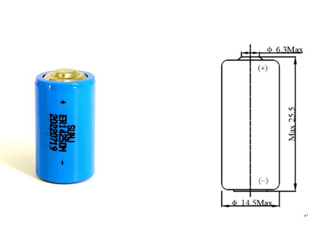 high power li socl2 battery